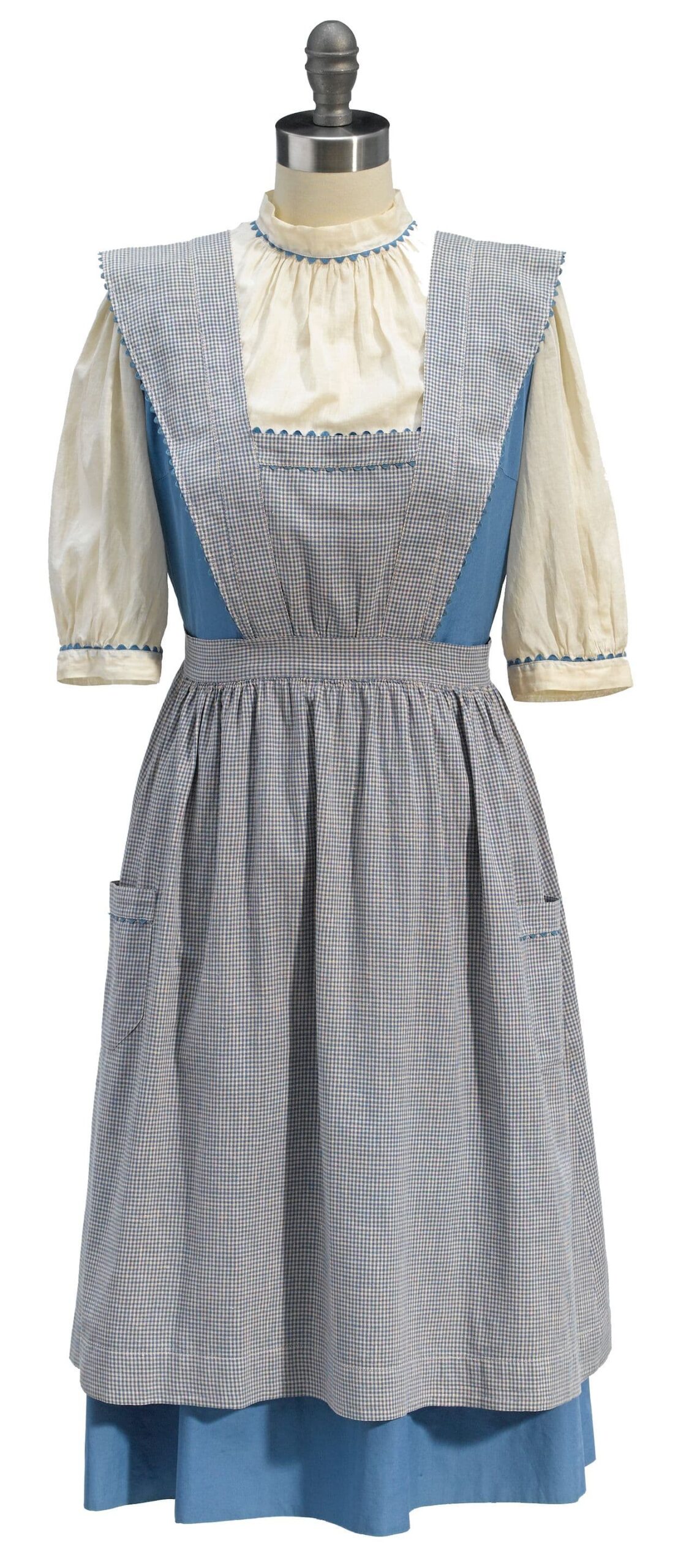 Dorothy test dress exhibited by Bonhams auctions.