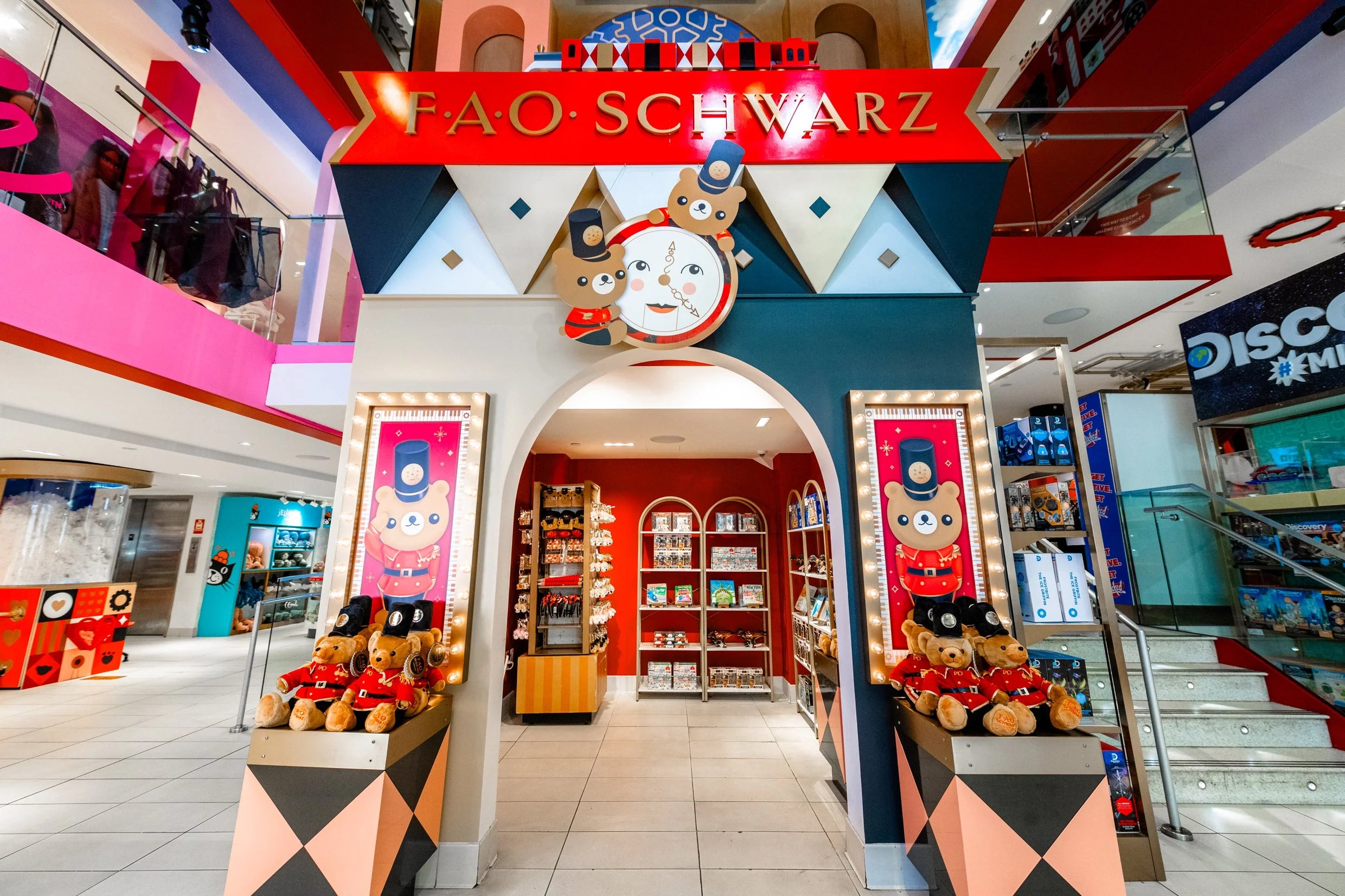 FAO Schwarz toy store at Rockefeller Center in New York City