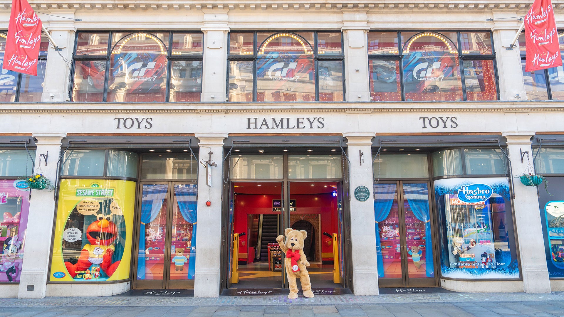 Hamleys flagship toy shop on Regent Street in London