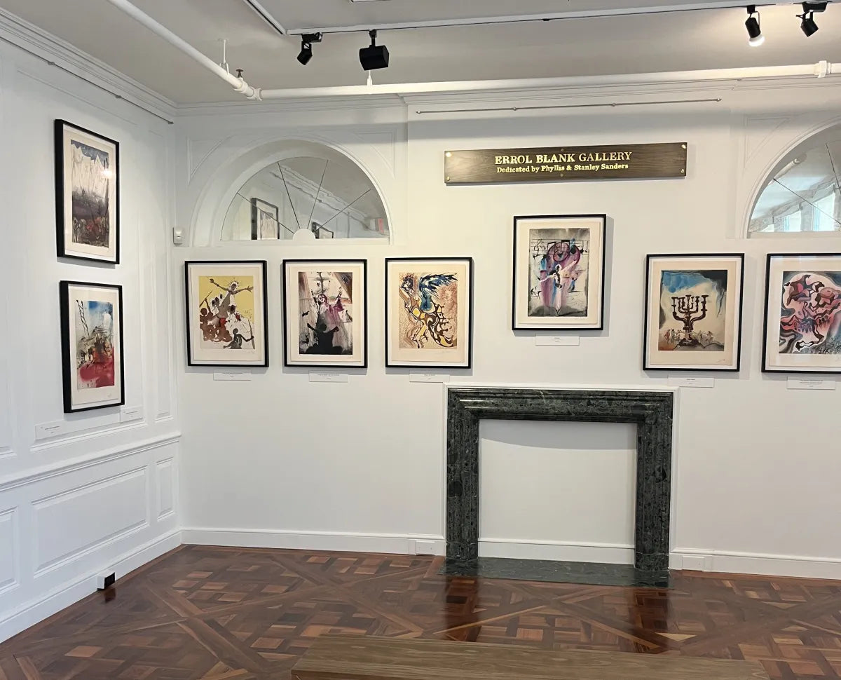 Selection of lithographs from the Aliyah suite showing Dali's interpretation of biblical themes