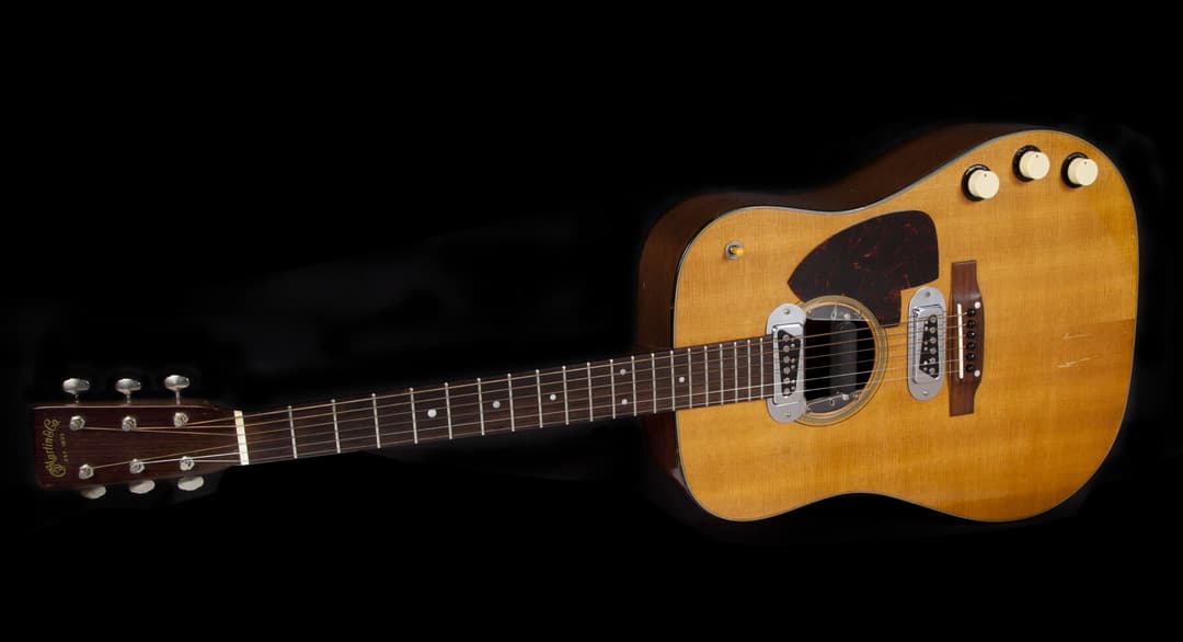 Kurt Cobain's 1959 Martin D-18E played on Nirvana's historic MTV Unplugged performance