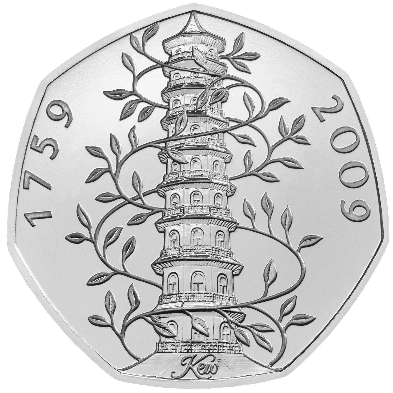 Kew Gardens 50p coin