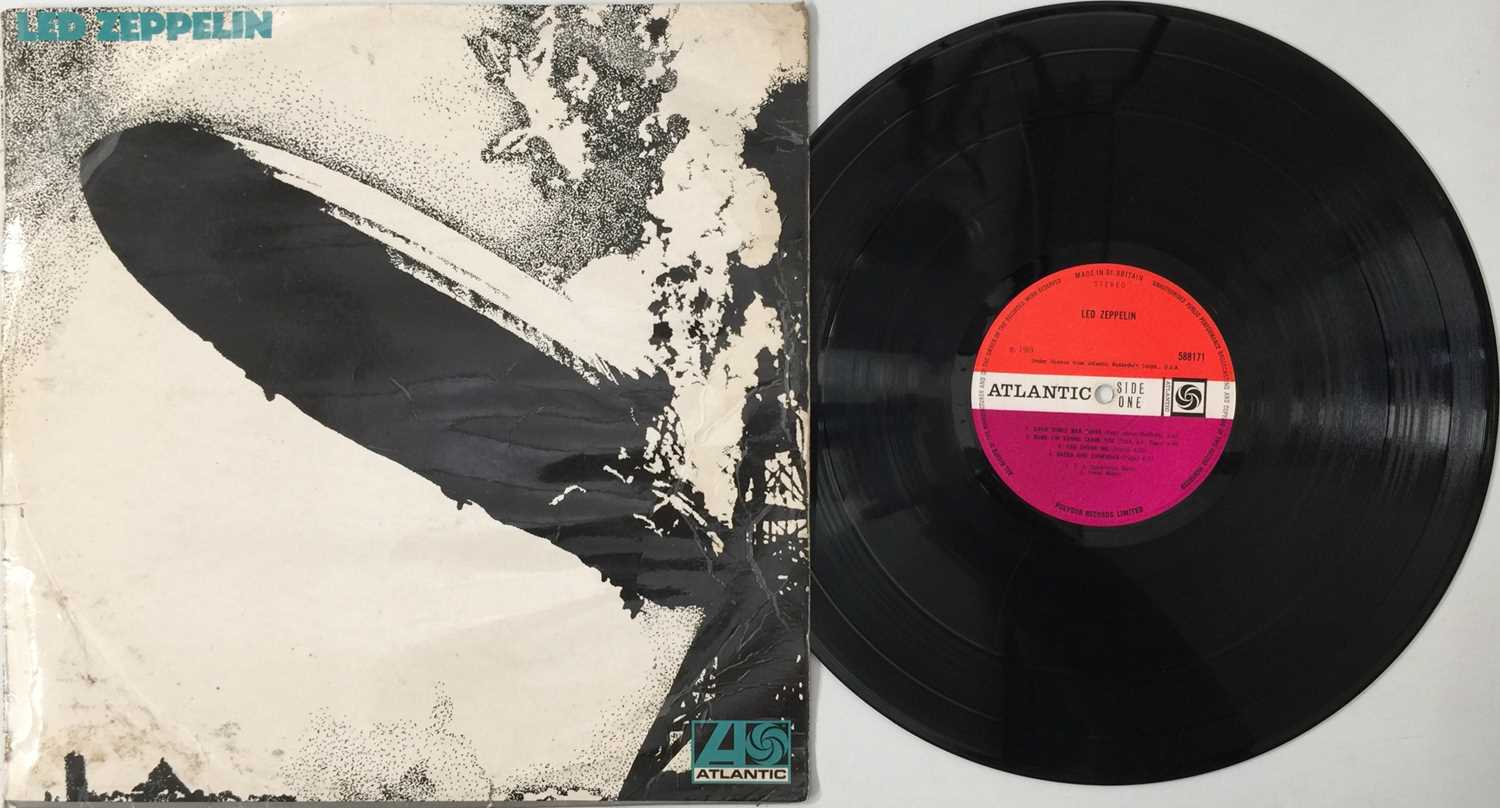 Led Zeppelin, Led Zeppelin, first UK turquoise pressing