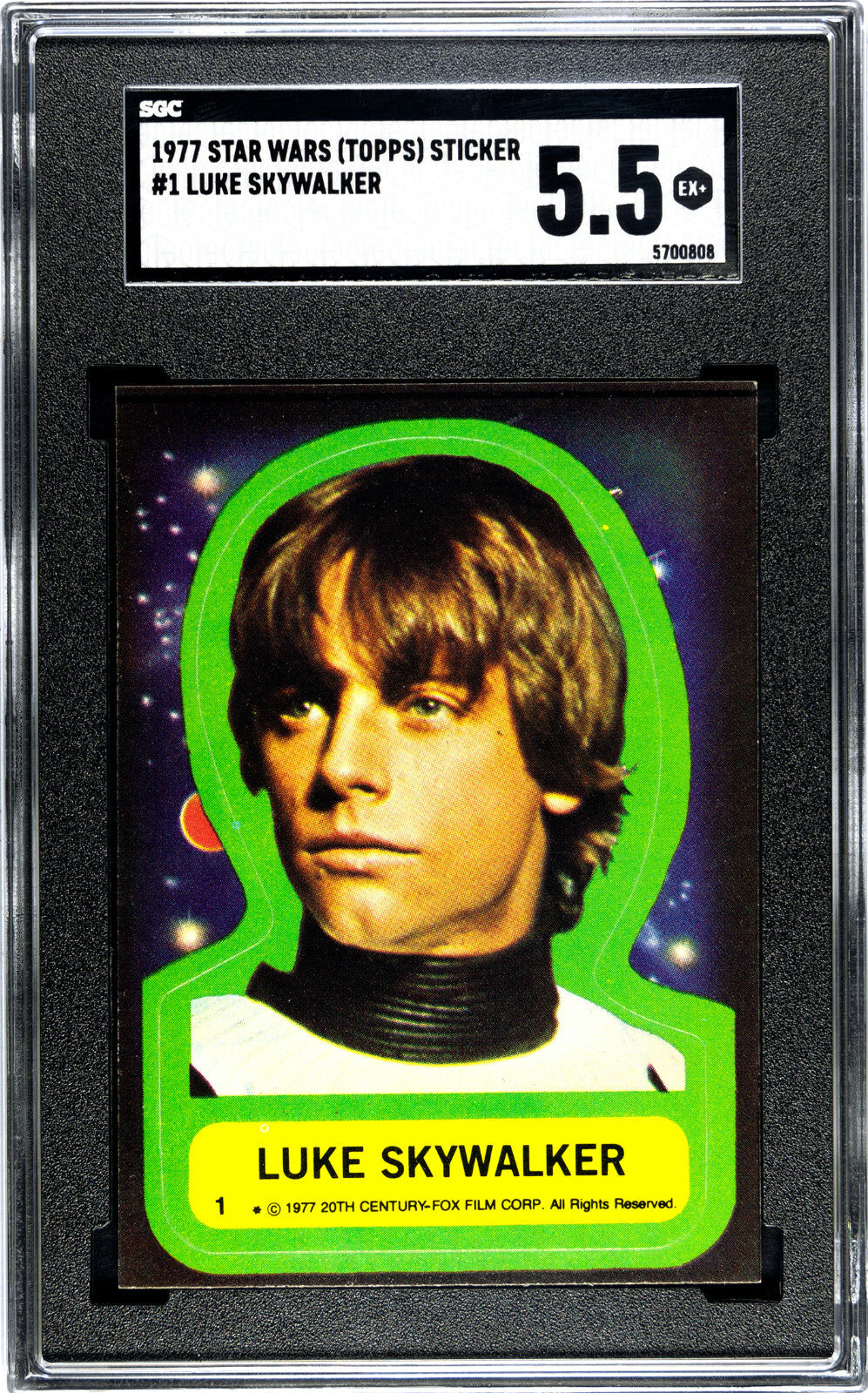 Luke Skywalker sticker #1