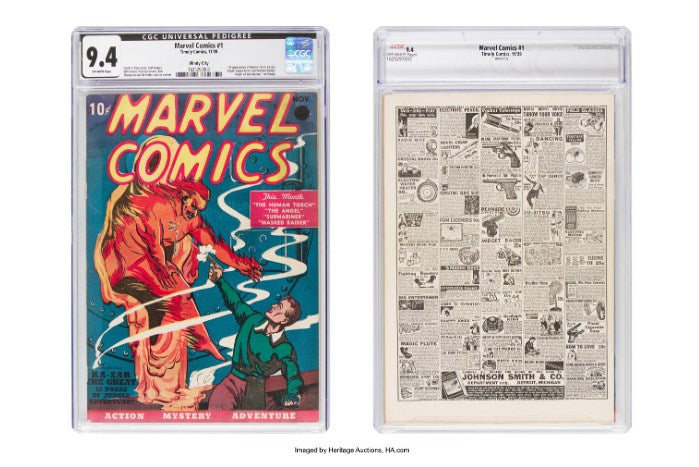 This 1939 Copy is the Most Expensive Marvel Comic Ever Sold | CGC