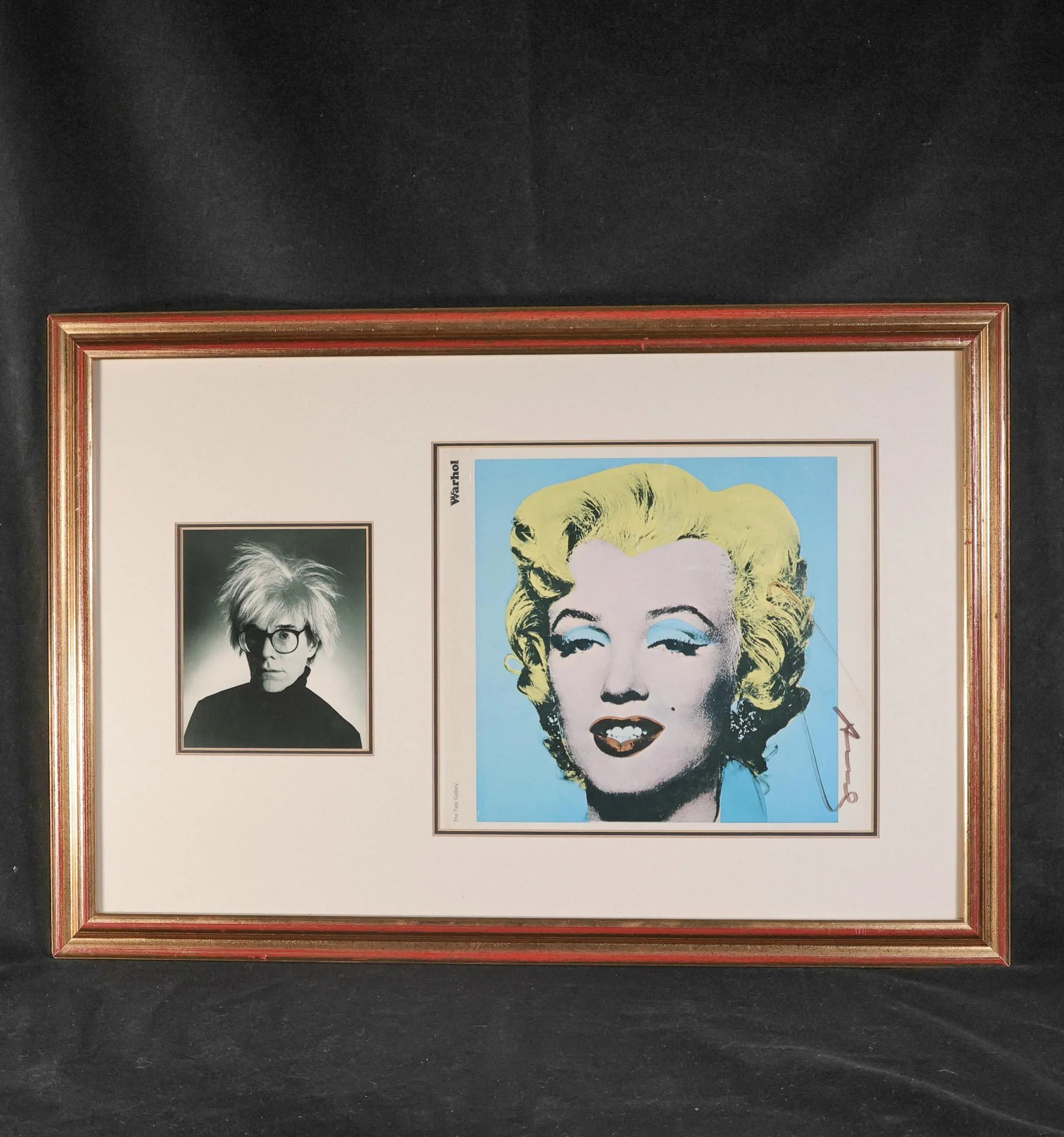 Andy Warhol signed 1971 Tate exhibition catalogue