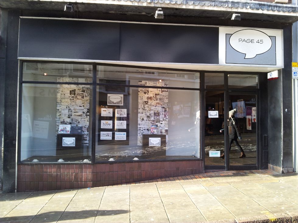 Front shop of Page 45