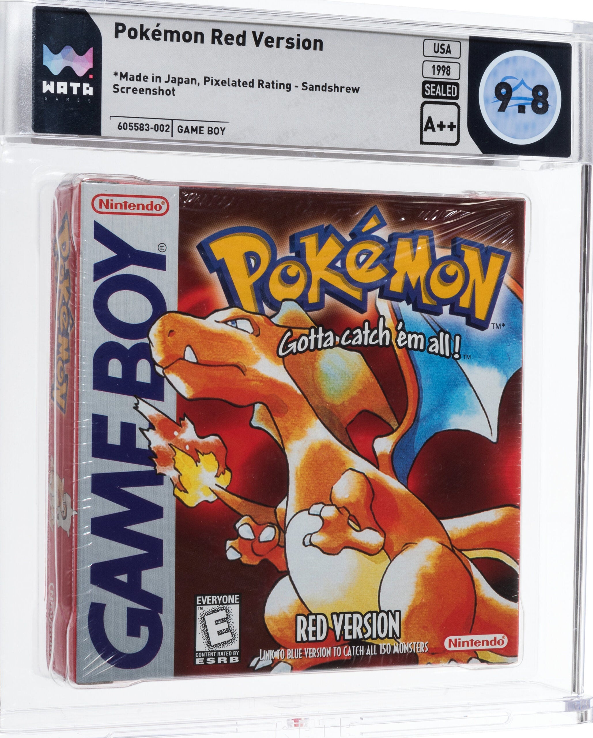 Pokémon Red Version video game for the Nintendo Game Boy