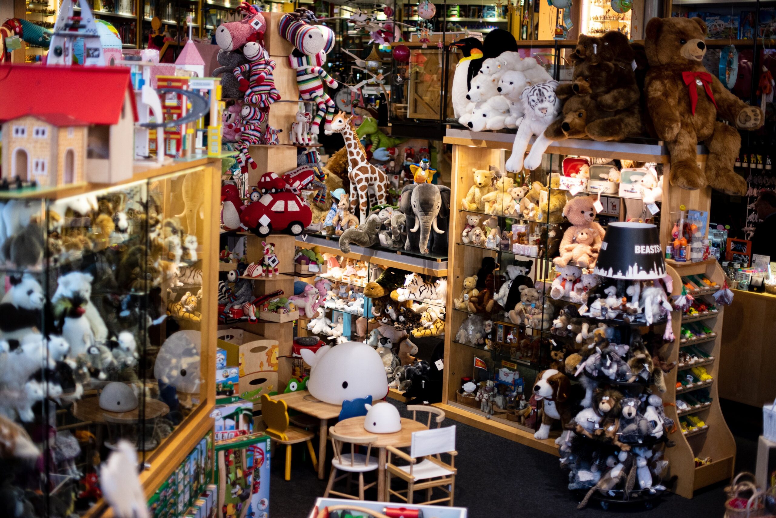 Serneels luxury traditional toy boutique on Avenue Louise in Brussels