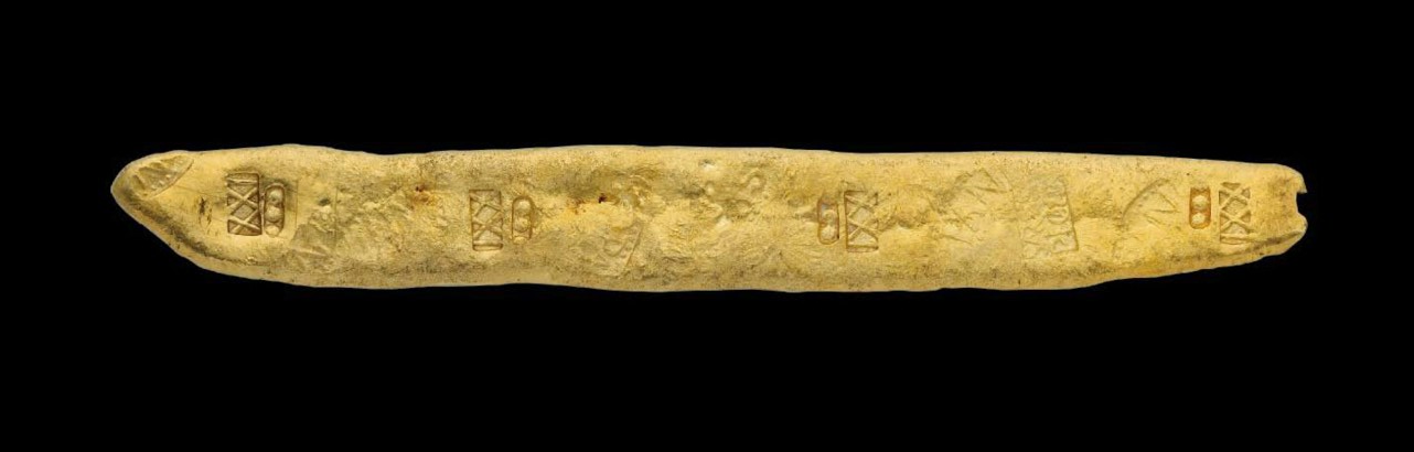 Spanish-Colonial gold ingot, circa 1620