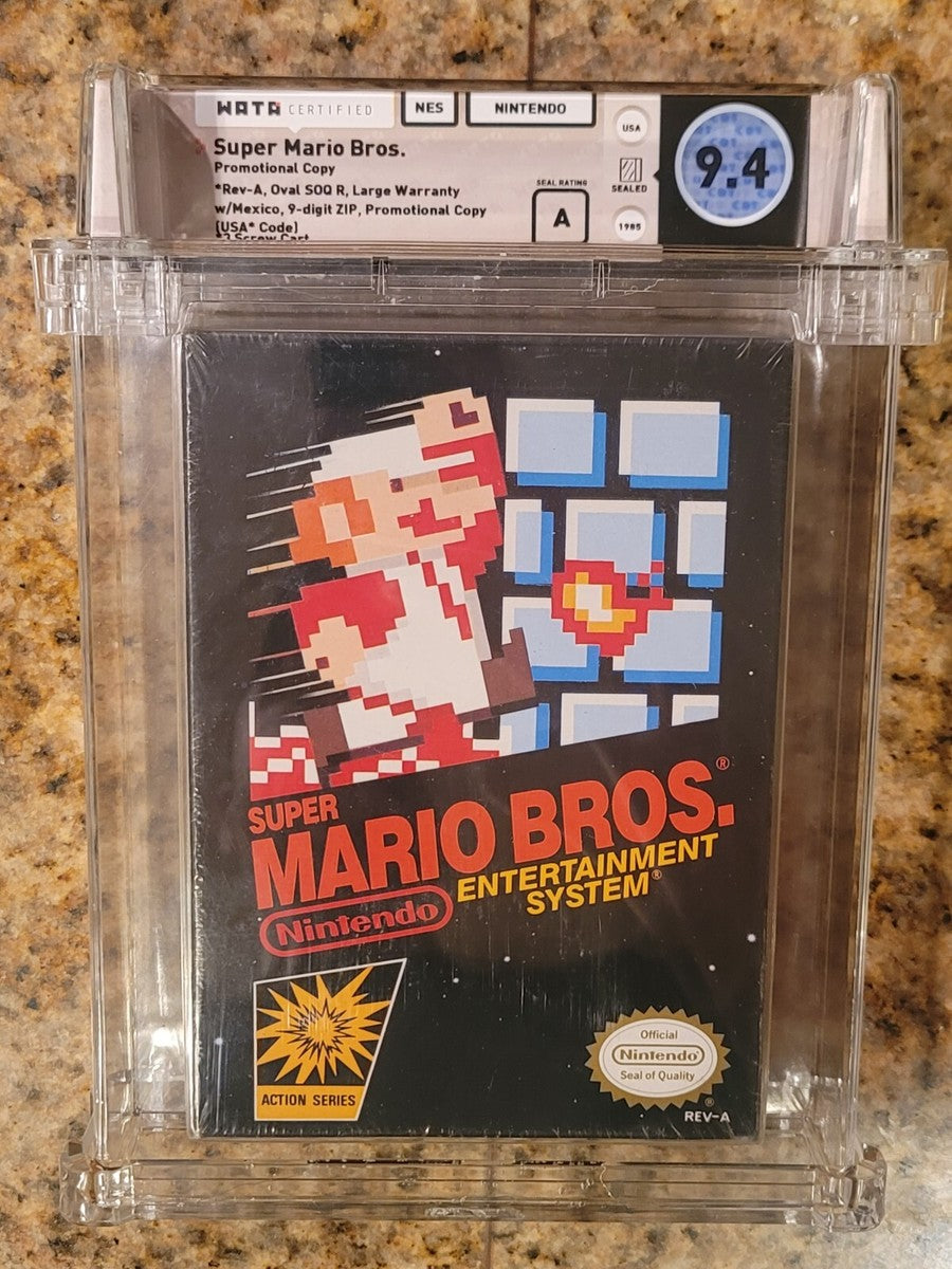 Super Mario Bros. video game for the Nintendo Entertainment System