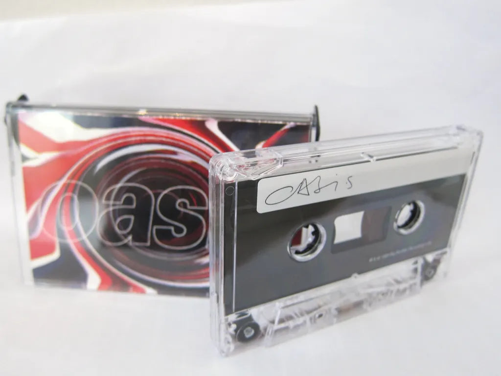 The 1993 Live Demonstration promotional demo cassette tape with Union Jack artwork