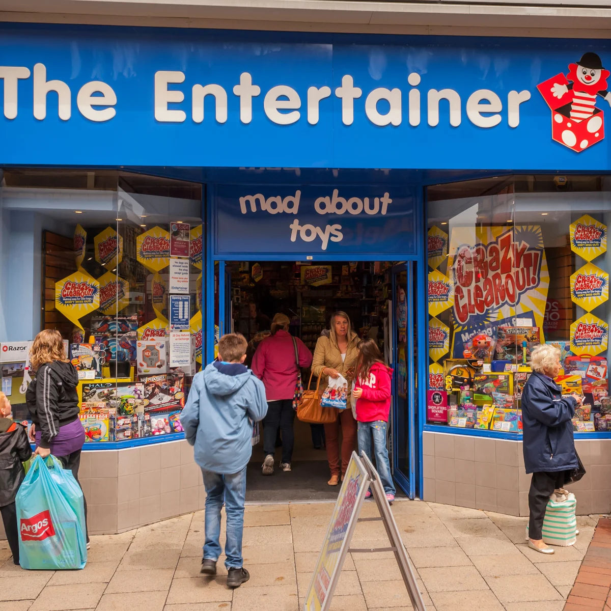 The Entertainer high-street toy shop in the UK