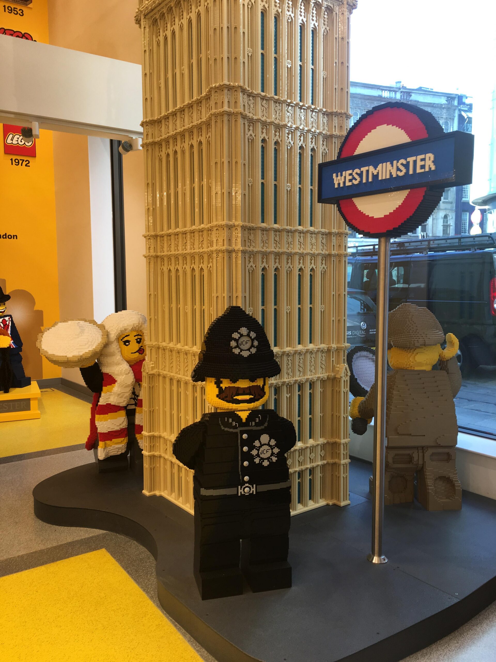 The flagship LEGO Store in Leicester Square, London