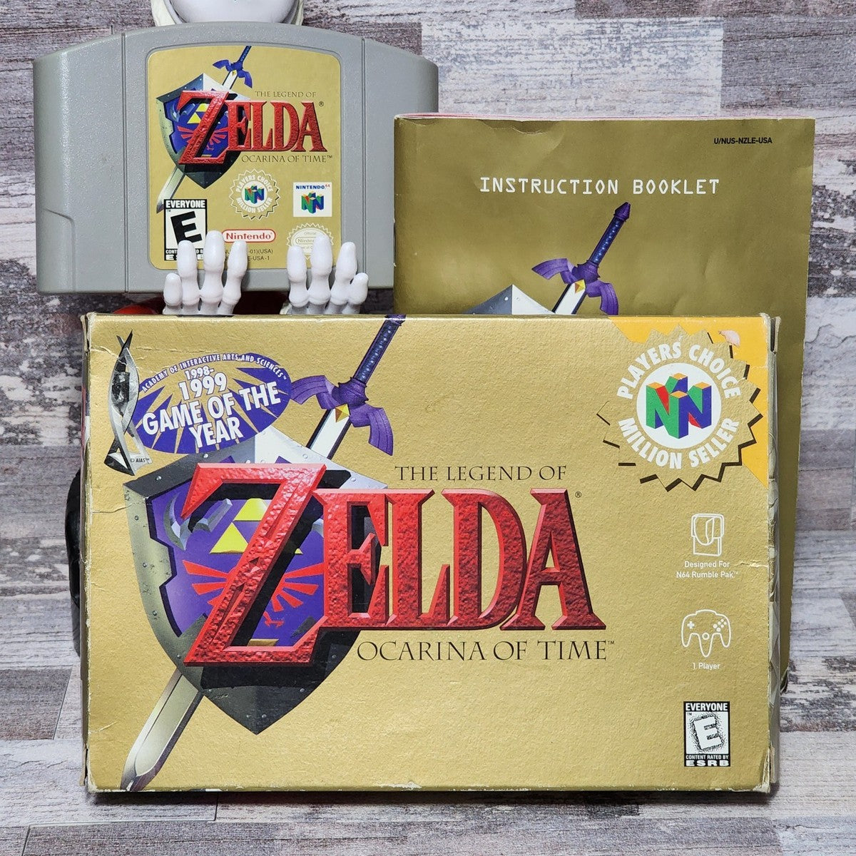 The Legend of Zelda: Ocarina of Time video game for the Nintendo 64