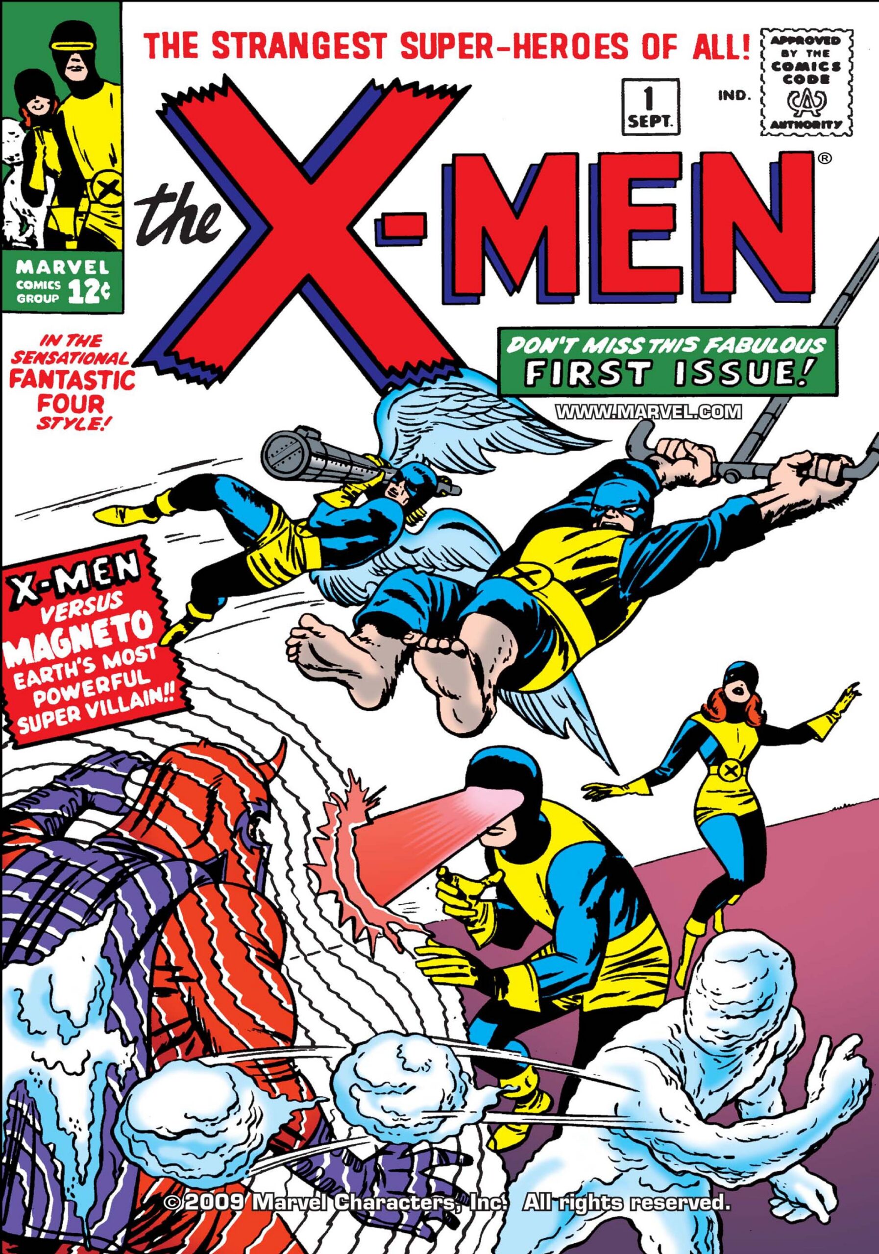 X-men number 1, published in 1963