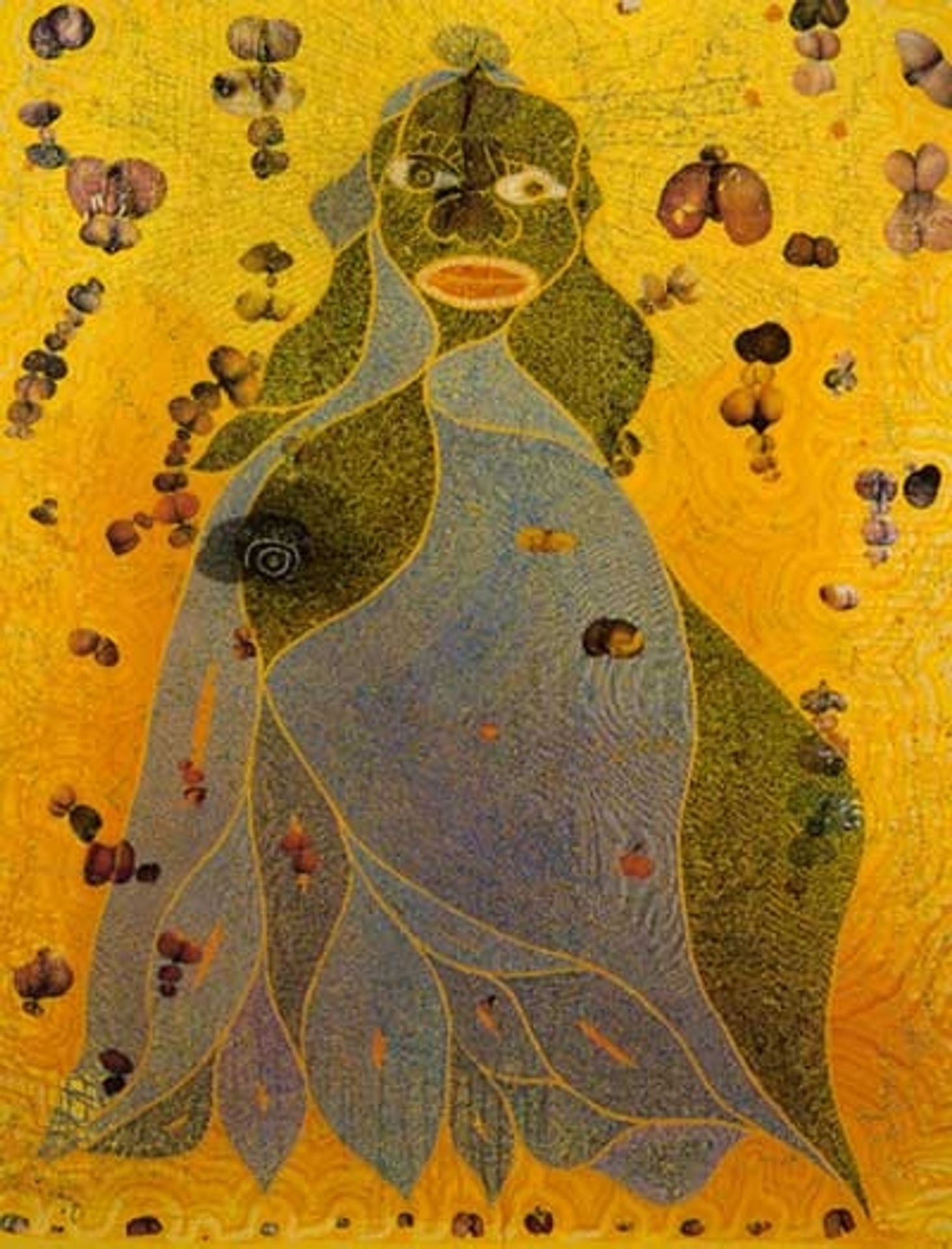 The Holy Virgin Mary, by Chris Ofili