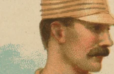Section of Giants baseball poster.
