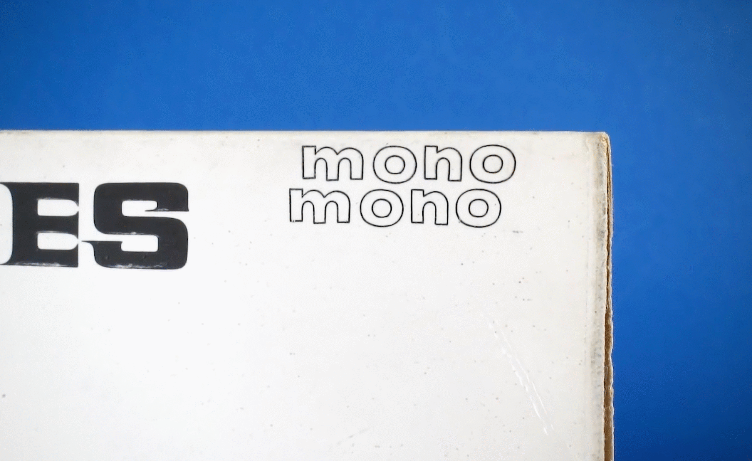 Help! album front cover displaying the double mono indicator error