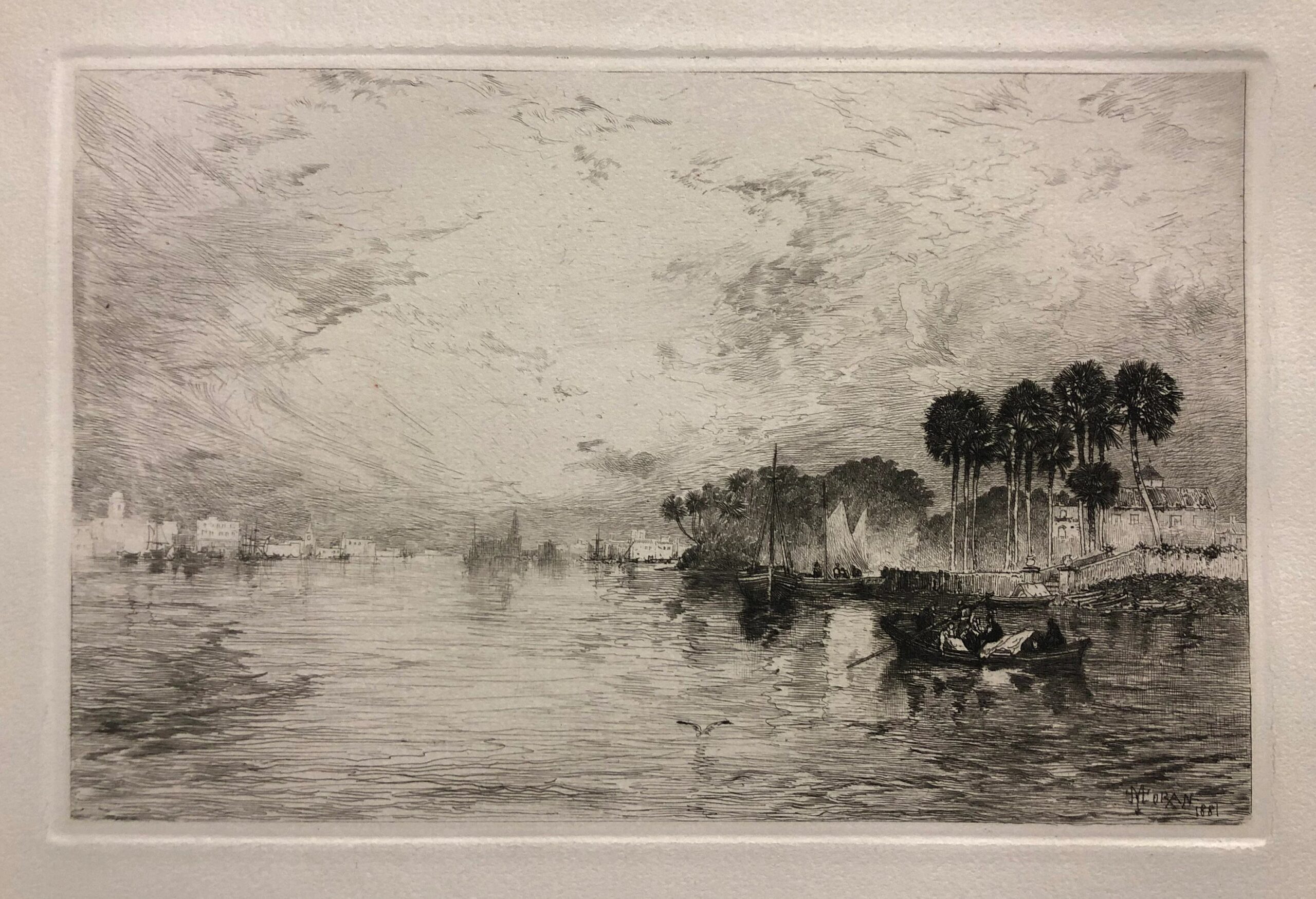 Morning on the St. Johns, Florida, Klackner 56, 1881