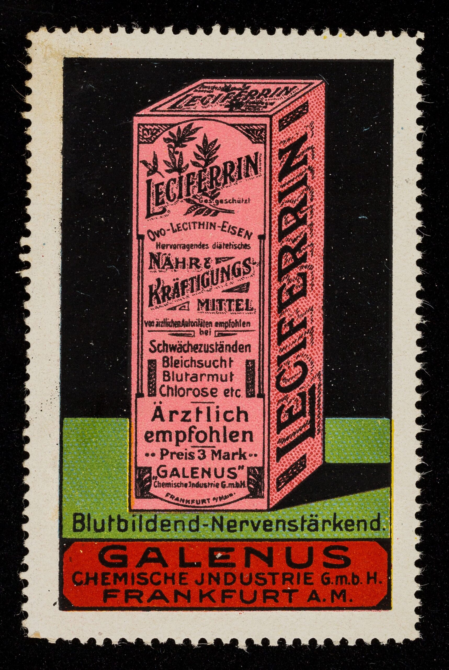 Blutbildend-Nervenstärkend: Leciferrin Galenus Chemische Industrie 