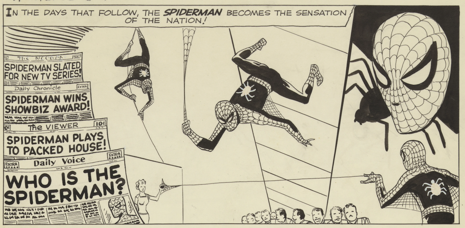 One panel of Amazing Fantasy 15