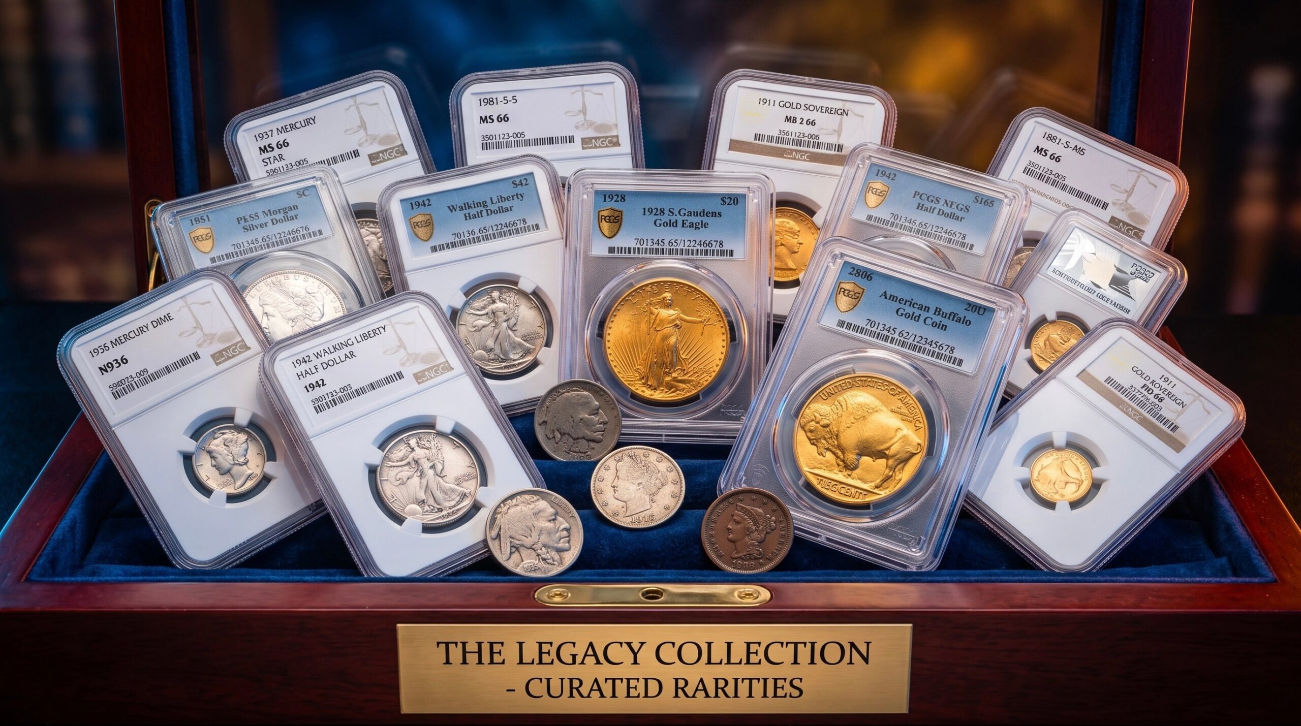 multiple collected coins