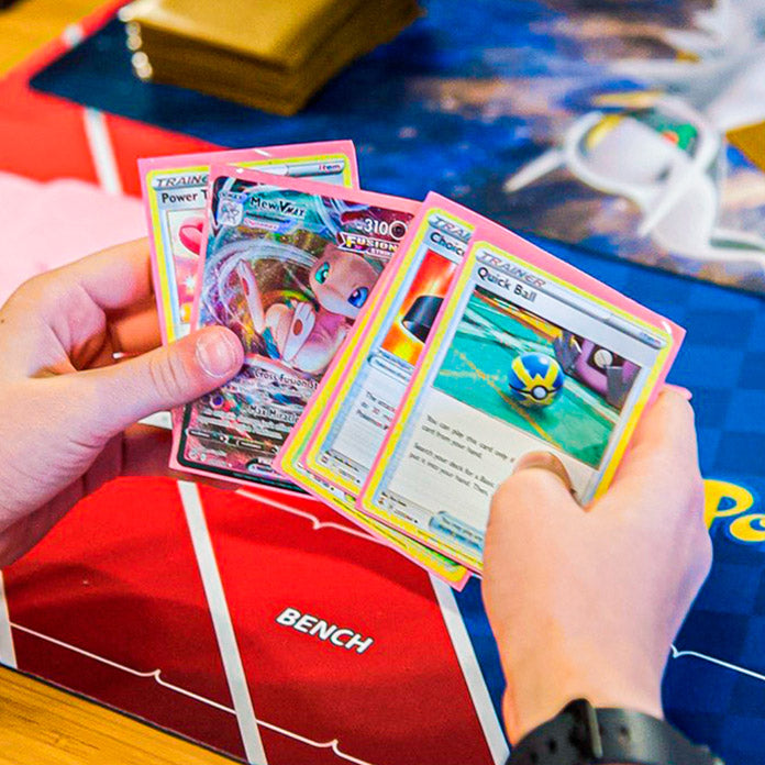 A set of Pokémon cards