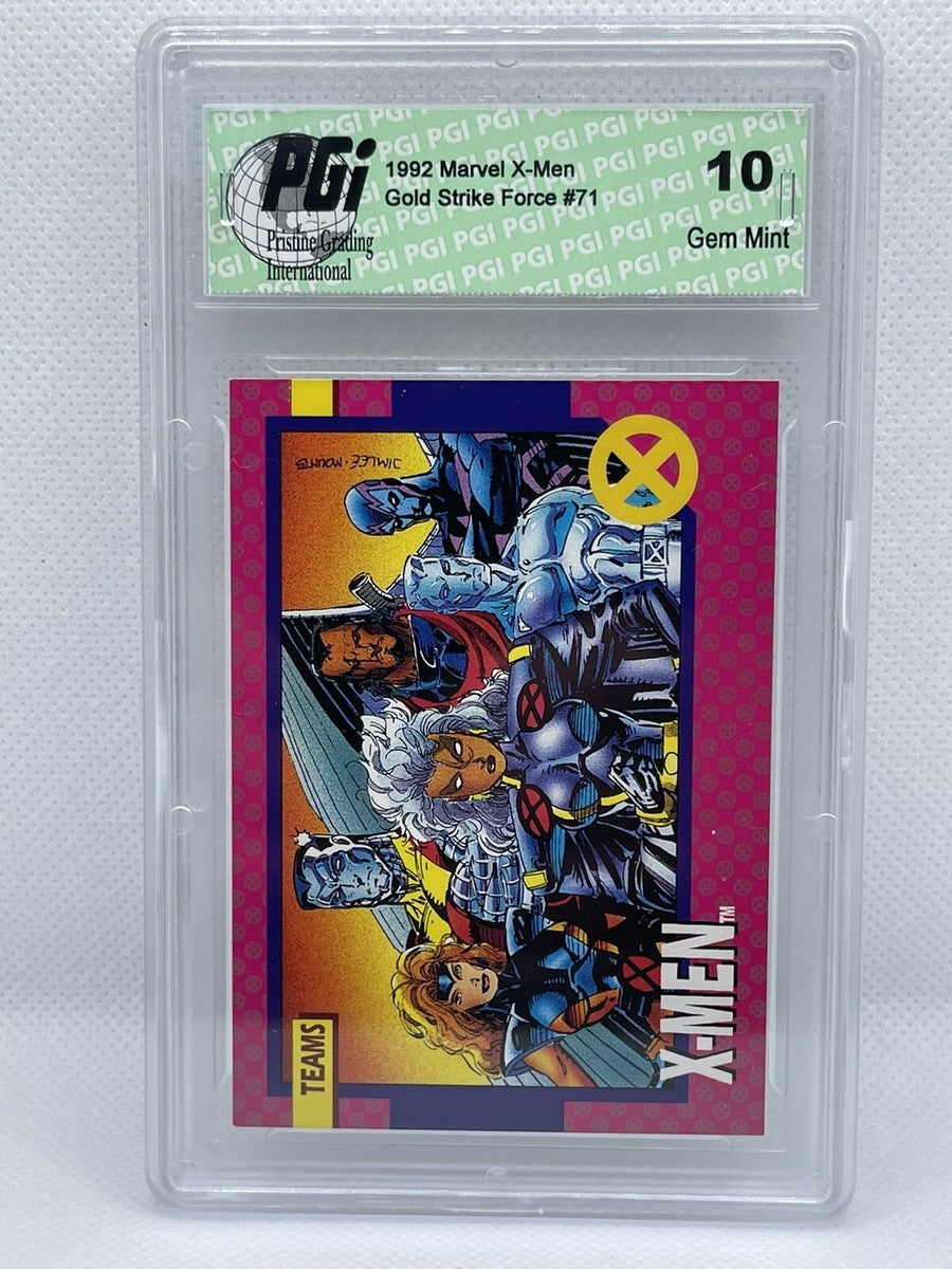 X-Men card graded by PGi