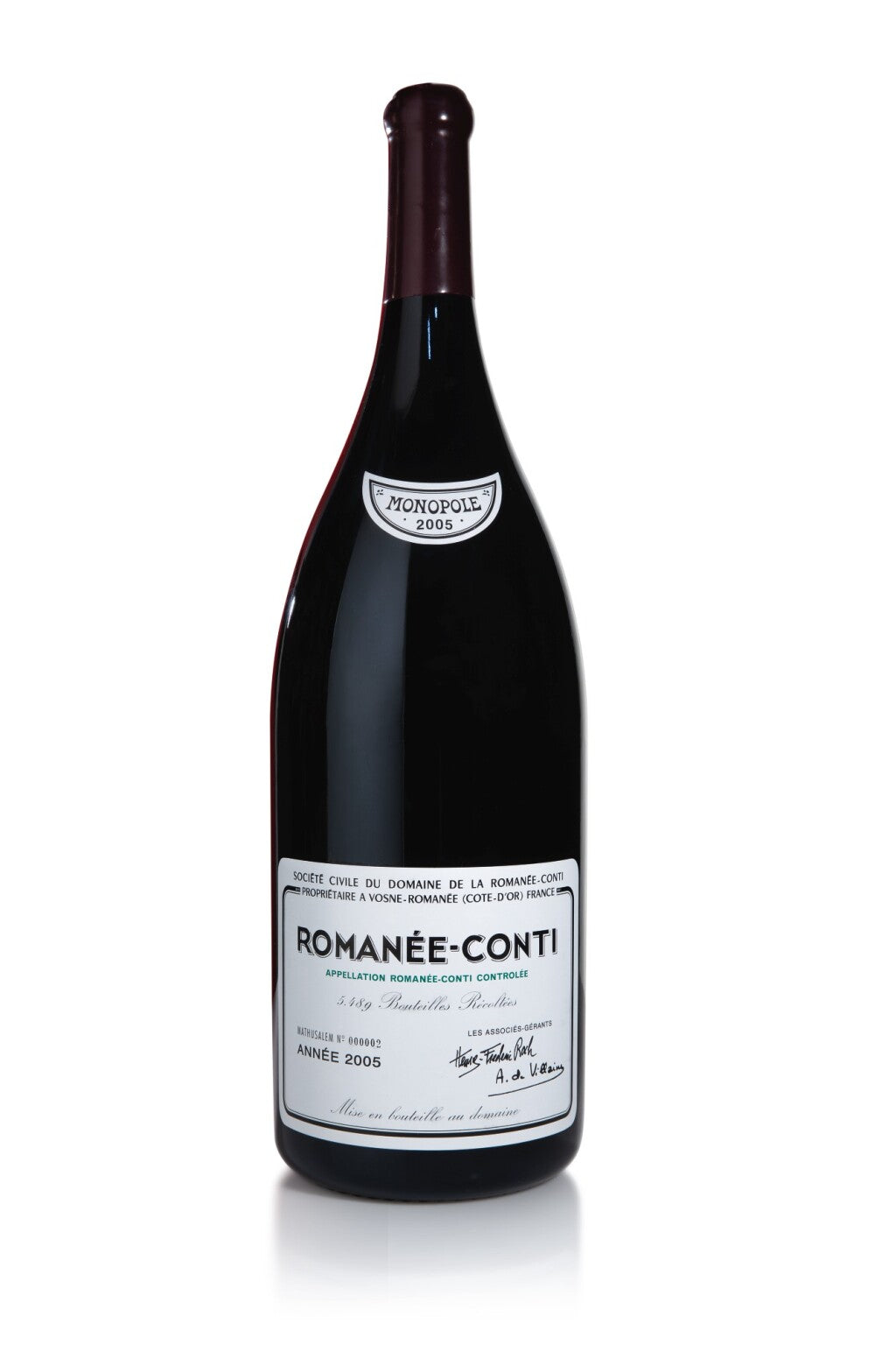 Romanée-Conti 2005 in Methuselah format
